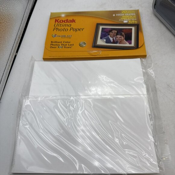 Kodak EasyShare Printer Dock Series 3 + C310 Camera w/ 300 Photo Paper Works - Picture 4 of 16